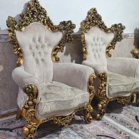 مبل سلطنتی هفت نفره|مبلمان خانگی و میز عسلی|نسیم‌شهر, |دیوار