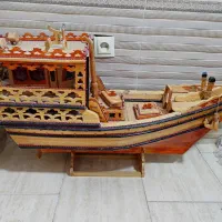 ماکت کشتی چوبی