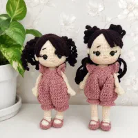 عروسک دست بافت