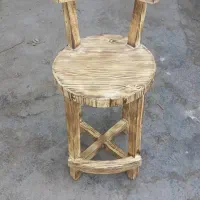 چوب روسی صندلی بلند کف چوب اپنی|میز و صندلی غذاخوری|کرج, فاز ۵ مهرشهر|دیوار