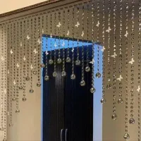 پرده کریستال