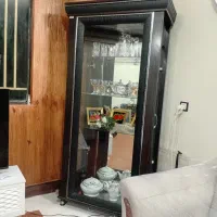 بوفه سالم وتمیز آینه دار|بوفه، ویترین، کنسول|قوچان, |دیوار