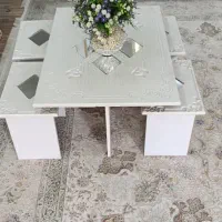 نیم ست به همراه جلو مبلی|مبلمان خانگی و میز عسلی|سلماس, |دیوار