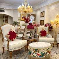 مبلمان استیل سلطنتی مبل و نهار خوری (اکبند جهیزیه