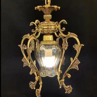 لوستر برنزاصل مناسب آشپزخانه و اتاق خواب