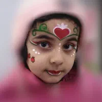 گریم کودک نقاشی صورت