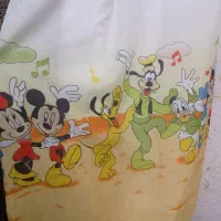 پرده حریر طرح دار