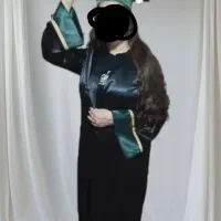 لباس نو  فارغ التحصیلی تمام ساتن طرح ترک