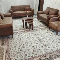 مبل مبلمان کلاسیک برند در حد نو.بدون میز.نه نفره