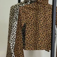 یقه اسکی پلنگی