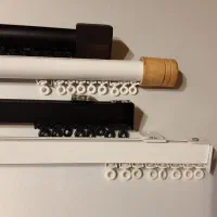 ریل مینیمال فلزی گرد و مربع