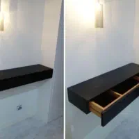 تولیدی باکس شلف زیر تلوزیون|کتابخانه، شلف، قفسههای دیواری|شیراز, اصلاحنژاد|دیوار