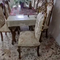 میز نهارخوری سلطنتی هشت نفره