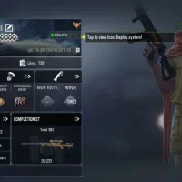 فروش یک عدد اکانت کالاف و چراغ