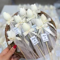 انواع گیفت شمع عروسی و تولد