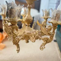 لوستر ۵شاخه|لوستر و چراغ آویز|اصفهان, کلمان|دیوار