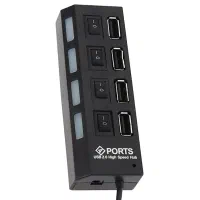 هاب 4پورت USB2.0 پورتز مدل Hi-Speed