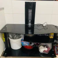 میز تلوزیون شیشه ای