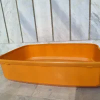 ظرف خاک گربه و بیلچه