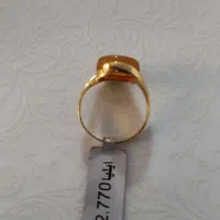 انگشتر طلای عقیق زرد|جواهرات|شیراز, شاهچراغ|دیوار