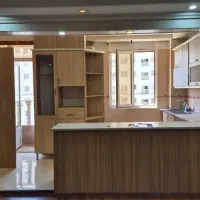 کابینت دست دوم ام دی اف در حد نو با تمام لوازم
