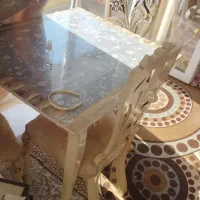 میز غذاخوری ۴نفره|مبلمان خانگی و میز عسلی|فولادشهر, مسکن مهر فولادشهر|دیوار