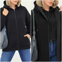 سویشرت  جلو زیپ ساده