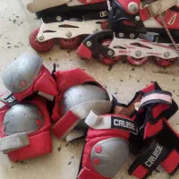 اسکیت کار کرده برای سن ۶ ساله