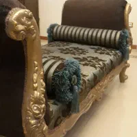 مبل 9 نفره استیل سلطنتی+ ناهارخوری ۸ نفره منبت|مبلمان خانگی و میز عسلی|تهران, سوهانک|دیوار