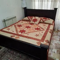سرویس کامل تخت خواب همراه تشک دونفره