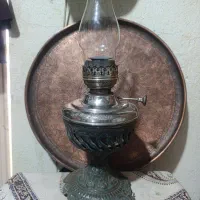 لامپا گرد سوز گلدونی انگلیسی بکر بکر|کلکسیون اشیاء عتیقه|شیراز, دارالرحمه|دیوار