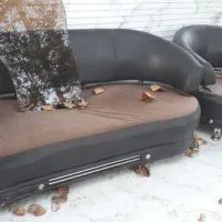 مبل ۷نفره راحتی همراه با میز وسط|مبلمان خانگی و میز عسلی|سنگر, |دیوار