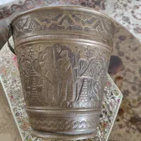 سرمه دان ودیوارکوب برنجی ومسی|کلکسیون اشیاء عتیقه|تهران, اکباتان|دیوار