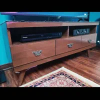 میز تلویزیون چوبی