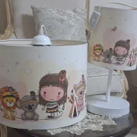 لوستر و آباژور اتاق کودک