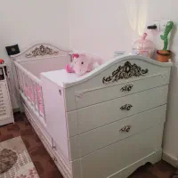 سرویس خواب در حد نو نو|تخت و سرویس خواب|رباطکریم, رباطکریم|دیوار