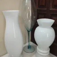 گلدان های شیشه شیک زیبا