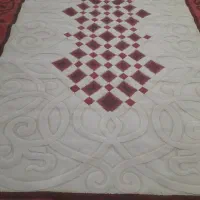 فرش طرح گلیم درحد نو