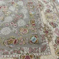 یک جفت فرش ۱۲۰۰ شانه تراکم ۳۶۰۰ رنگ طوسی فیلی نو|فرش|تهران, یافت‌آباد|دیوار