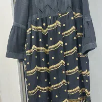 مانتو مجلسی مشکی مناسب کادو روز زن و مادر