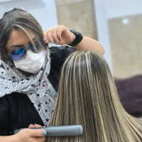 آموزش کراتین و احیا ،آموزش رنگ مو ،دکلره، مش،