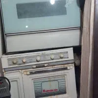 گاز طرح فر و شیش شعله