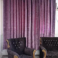 پرده تمیز مخمل