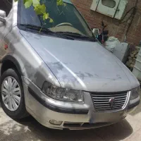سمند 85 بدون رنگ