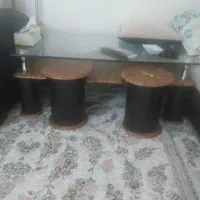 یکدست مبل 7نفری|مبلمان خانگی و میز عسلی|مهاباد (آذربایجان غربی), |دیوار
