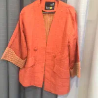 کت لینن درجه یک کوک دوزی