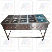 کته پز10شعله/اجاق گاز رستورانی 10شعله بنماری دار|کافی‌شاپ و رستوران|مشهد, شیرحصار|دیوار