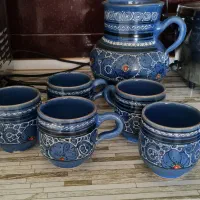 سرویس سفالی لعابدار