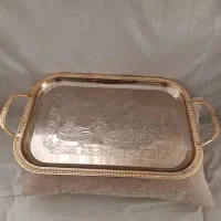 سینی طلایی قدیمی