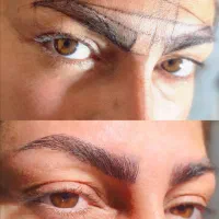 مدل برای خدمات آرایش دائم